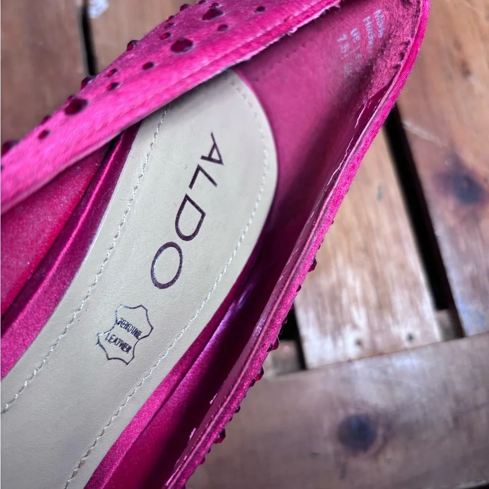 Aldo Studded Stiletto Platform Heels